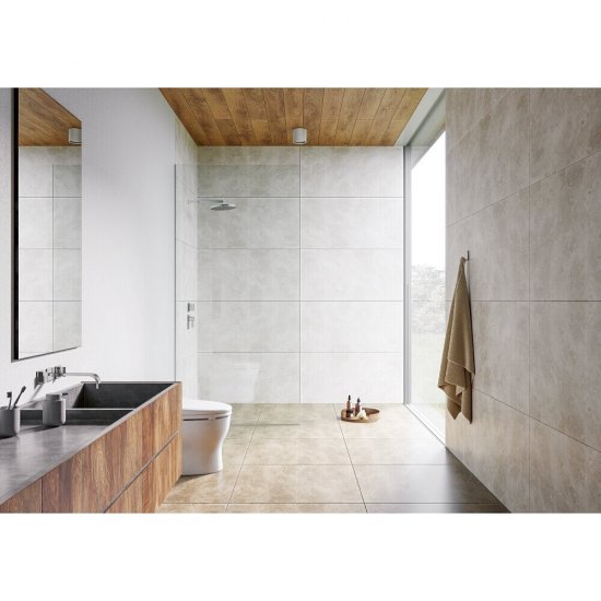 Gres szkliwiony CANDY light grey mat 79,8x79,8 gat. II
