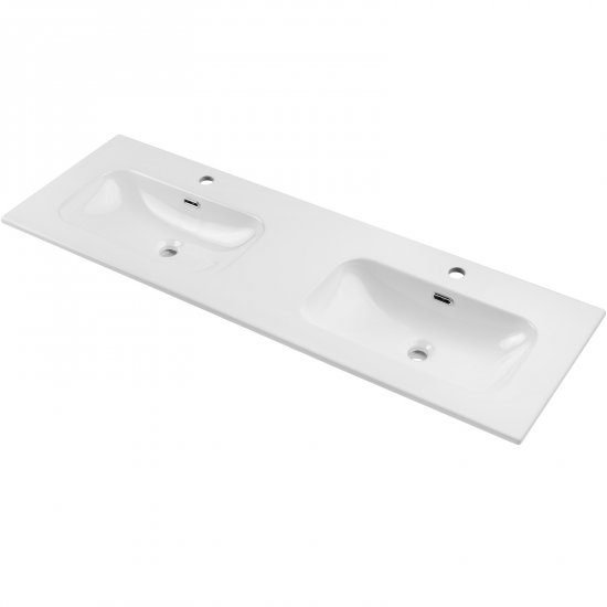 COMAD Umywalka podwójna meblowa FLY 140 cm E-8073-140D