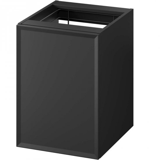 CERSANIT Szafka z koszem na pranie MILOS 40 zmontowana czarna S1022-012