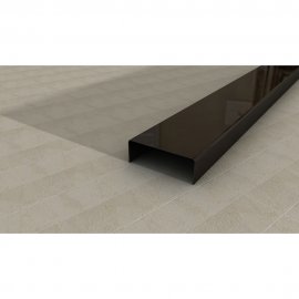 Listwa ze stali nierdzewnej BLACK S30 3 x 244