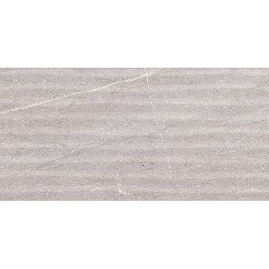 Płytka ścienna SLEEK grey structure glossy 29,7x60 gat. II