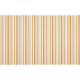 Płytka ścienna inserto DIANTUS orange stripe glossy 25x40 gat. I