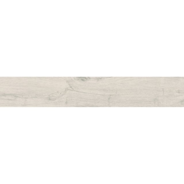 Gres szkliwiony BUCKWOOD white structure mat 19,8x119,8 gat. I