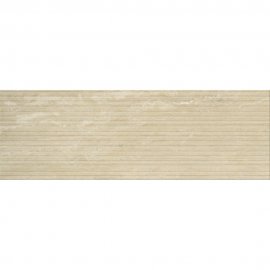 Płytka ścienna SOFT TRAVERTIN beige structure mat strips 20x60 gat. I