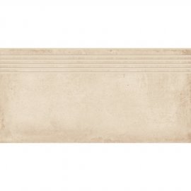 Gres szkliwiony stopnica DIVERSO beige mat 8mm 29,8x59,8 gat. I