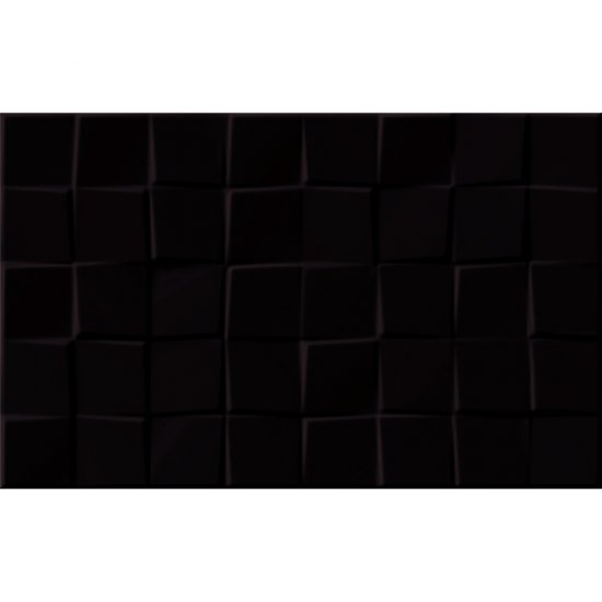 Płytka ścienna ALEXANDRINA black structure glossy 25x40 gat. I