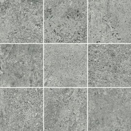 Gres szkliwiony mozaika NEWSTONE grey mat big 29,8x29,8 gat. I