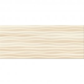 Płytka ścienna inserto BUGI cream geometric glossy 20x50 gat. I