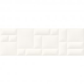 Płytka ścienna PILLOW GAME white structure mat 29x89 #240 gat. I*